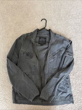 Lucky Brand Men’s Gray Military Field Jacket - Black Label